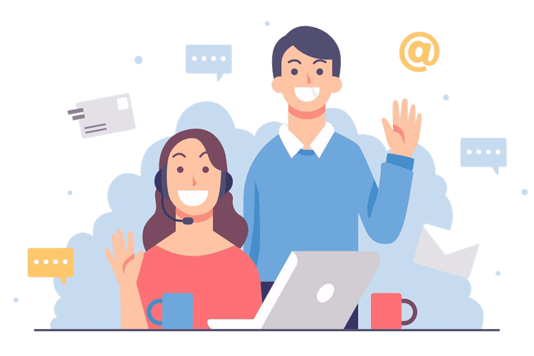 Contact Illustration